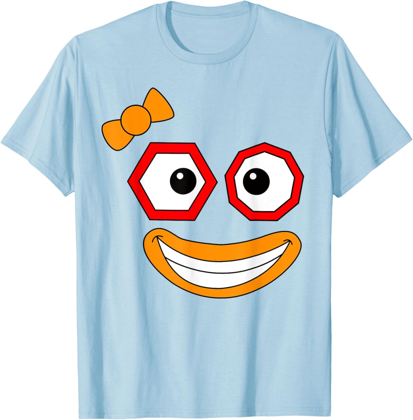 Number Halloween Costume Group Matching T-Shirt - T-Shirt | Light Blue