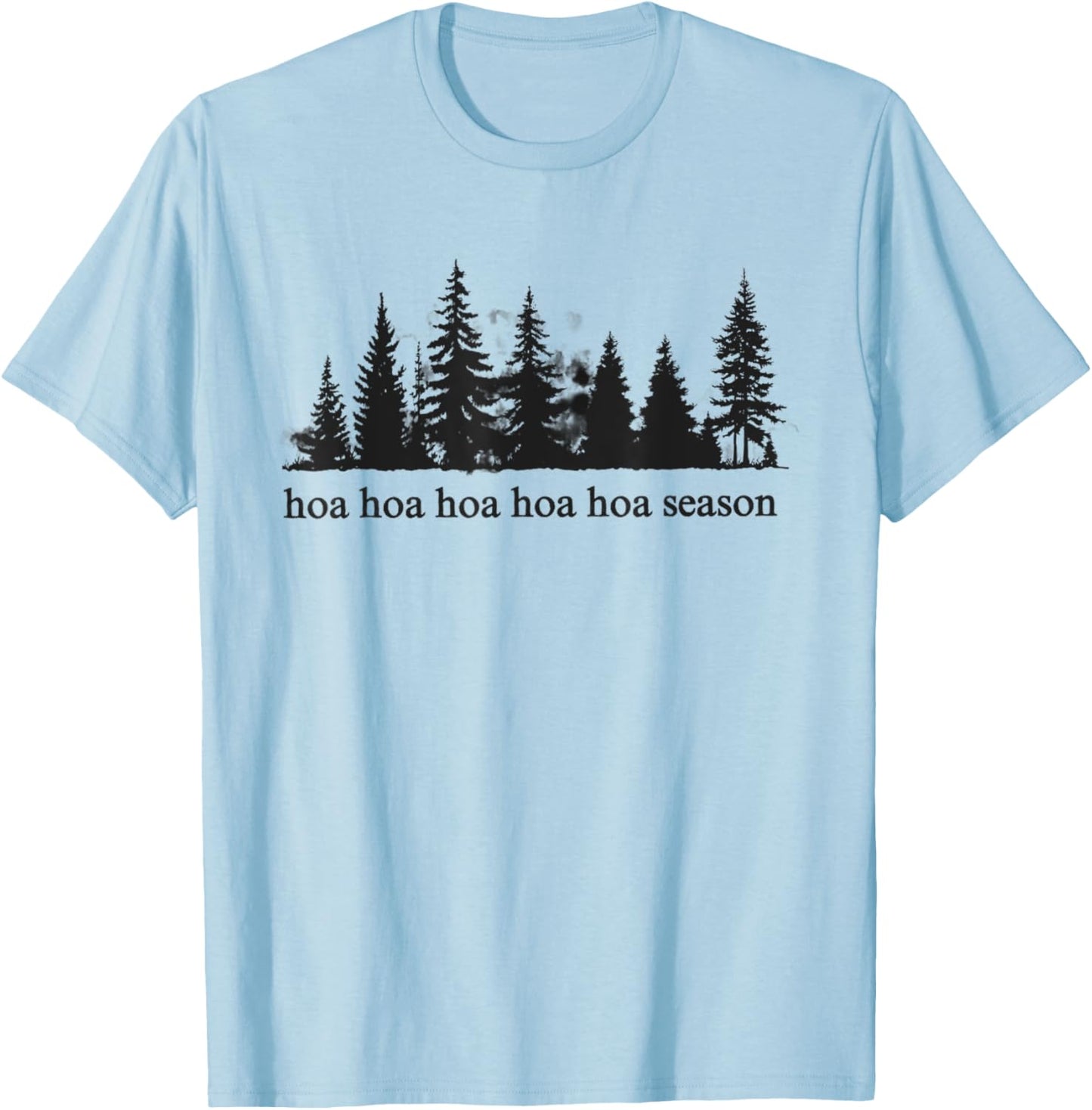 2929 -Adults Twilight Inspired - Movies - Christmas - White - Small - Short Sleeve - Classic Fit - 100% Polyester T-Shirt - T-Shirt | Light Blue