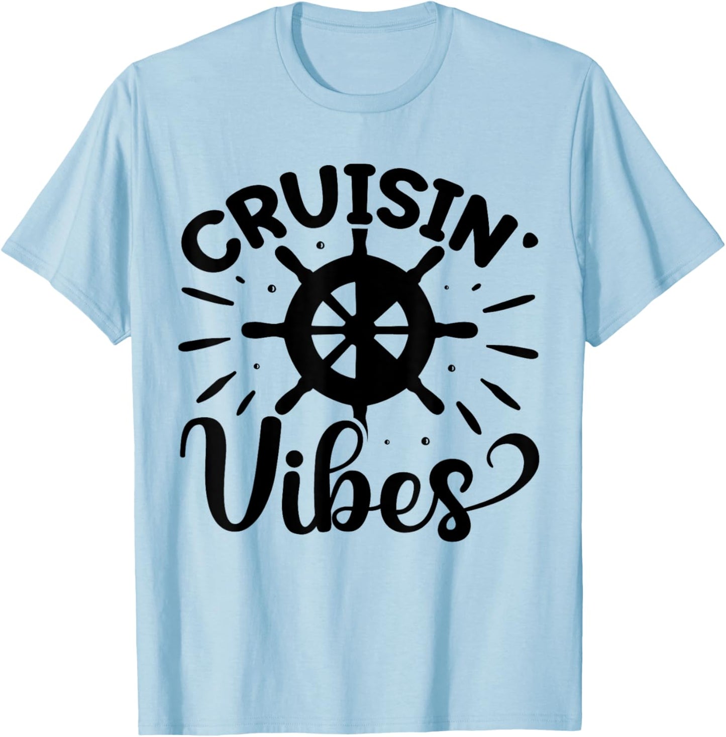 Cruisin Vibes T-Shirt - T-Shirt | Light Blue
