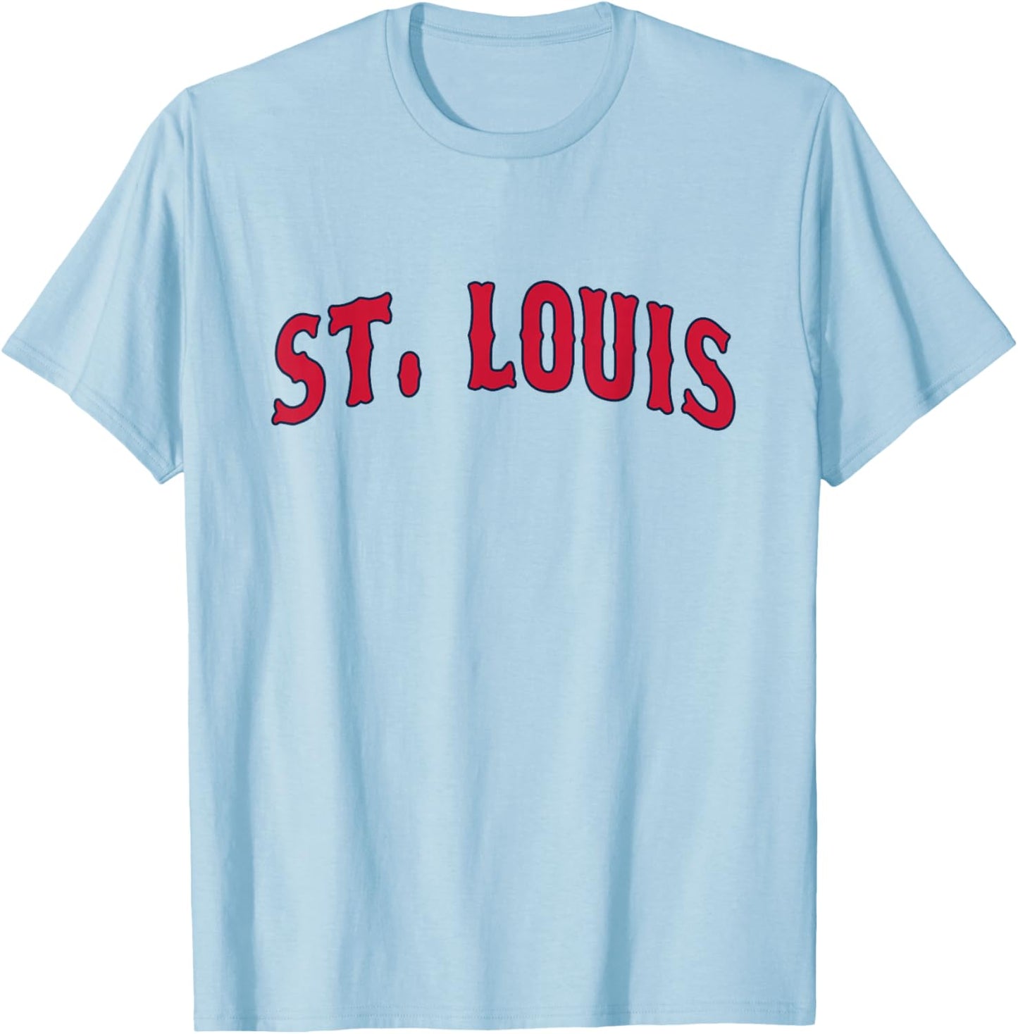 St. Louis - Throwback Design - Classic T-Shirt - T-Shirt | Light Blue