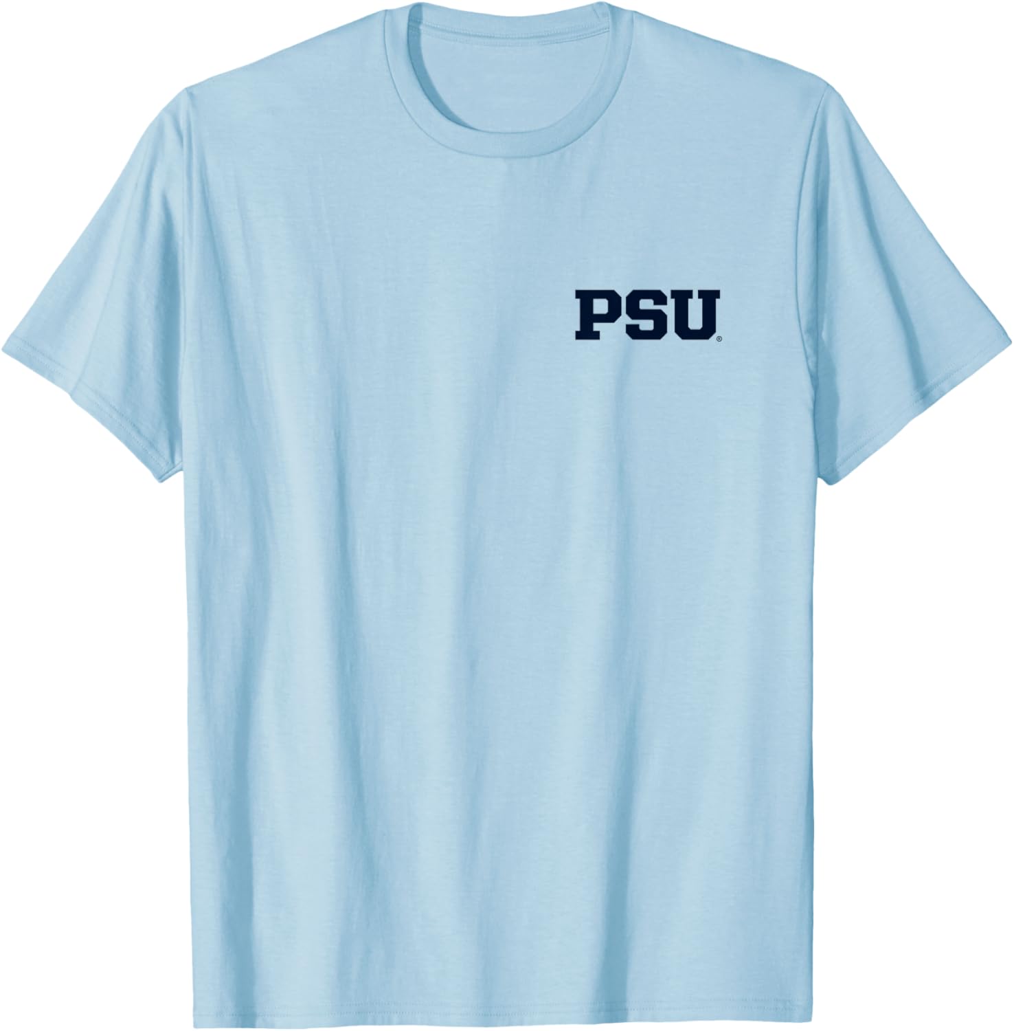 Penn State Nittany Lions Front Back Gray Officially Licensed T-Shirt - T-Shirt | Light Blue