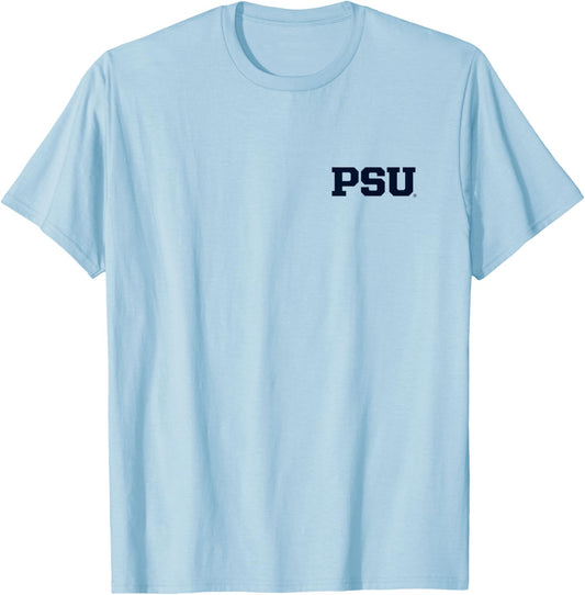 Penn State Nittany Lions Front Back Gray Officially Licensed T-Shirt - T-Shirt | Light Blue