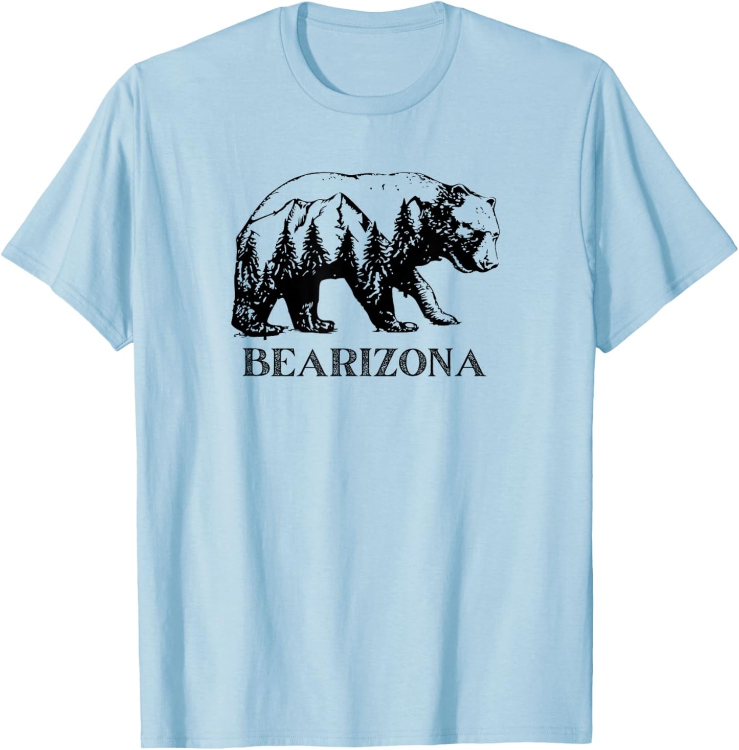 Williams Arizona Bearizona Wildlife Park AZ T-Shirt - T-Shirt | Light Blue
