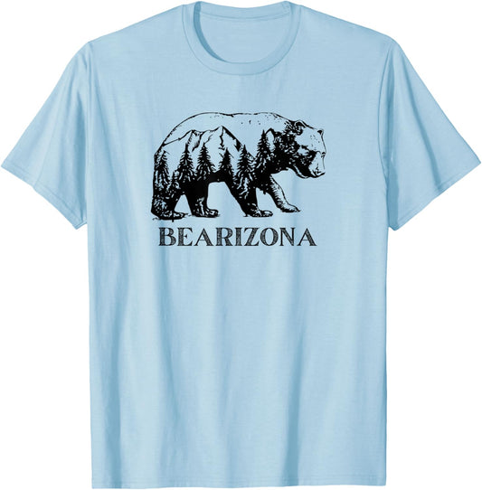 Williams Arizona Bearizona Wildlife Park AZ T-Shirt - T-Shirt | Light Blue