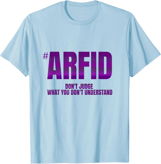 ARFID Don't Judge What You Don't Understand Awareness T-Shirt - T-Shirt | Light Blue