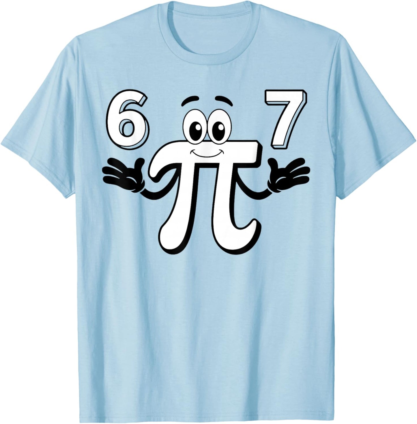 Funny 3.14 Pi Day Meme Math Design for Geeks and Students T-Shirt - T-Shirt | Light Blue