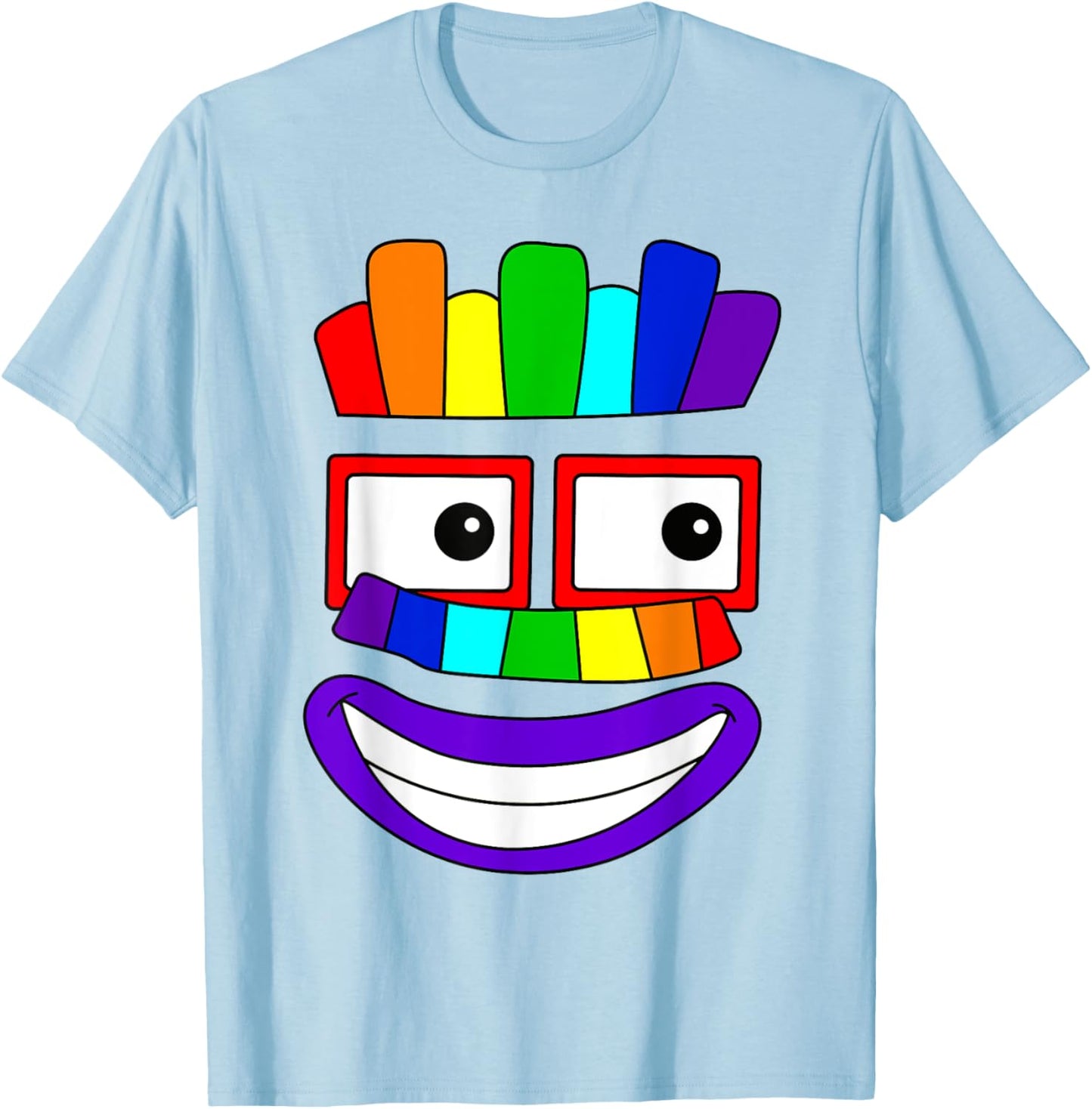 Number Halloween Costume Group Matching T-Shirt - T-Shirt | Light Blue