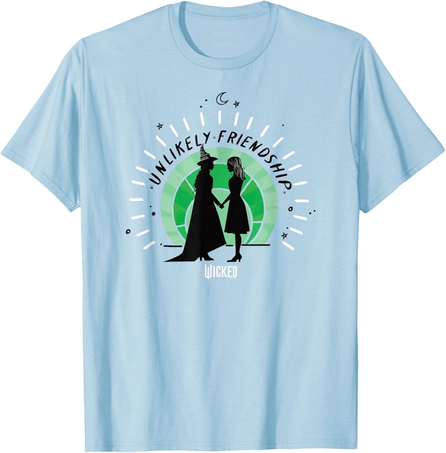 Wicked Unlikely Friendships T-Shirt - T-Shirt | Light Blue