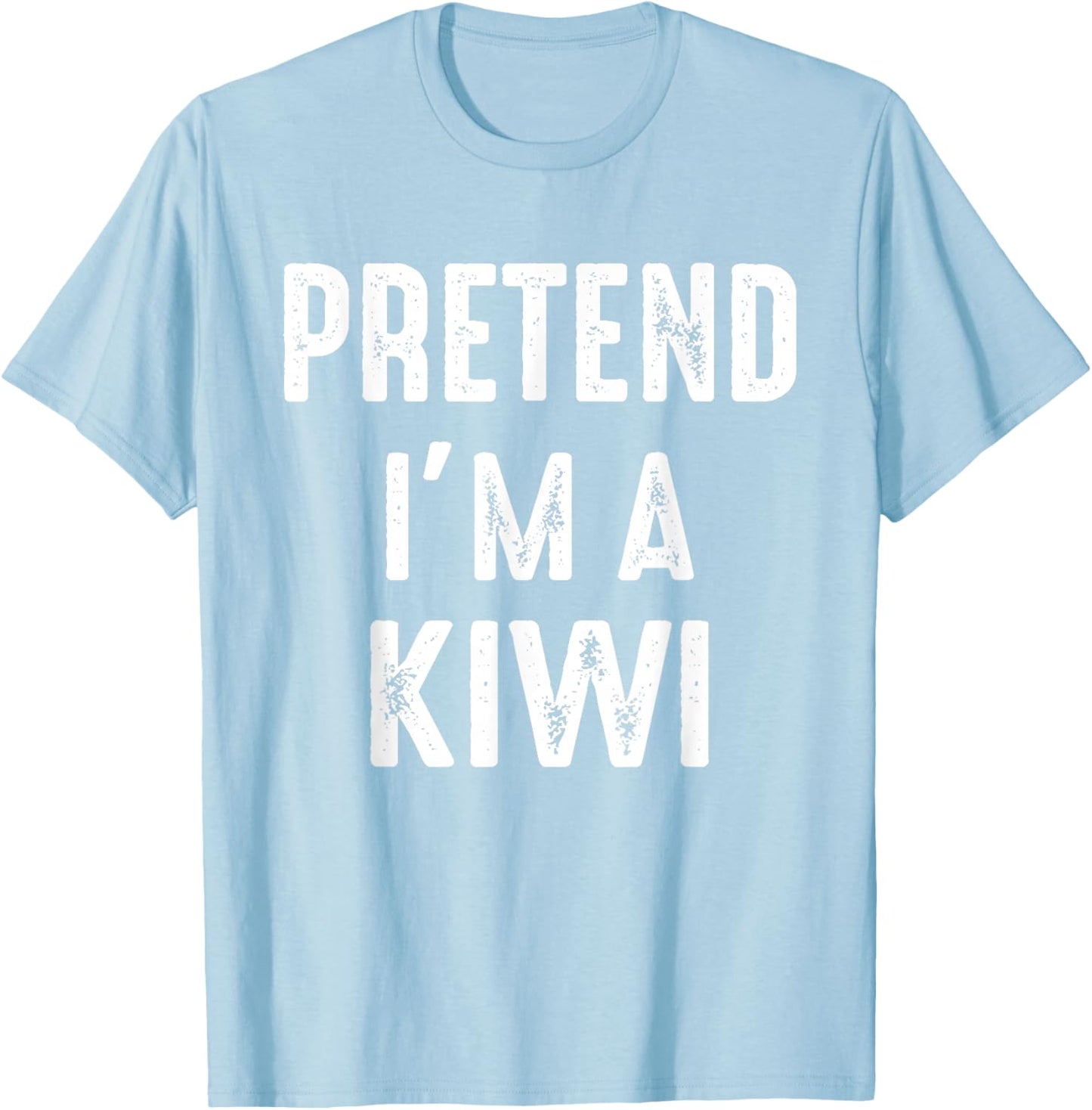 Pretend I'm A Kiwi Family Matching Halloween Costume Kiwi T-Shirt - T-Shirt | Light Blue
