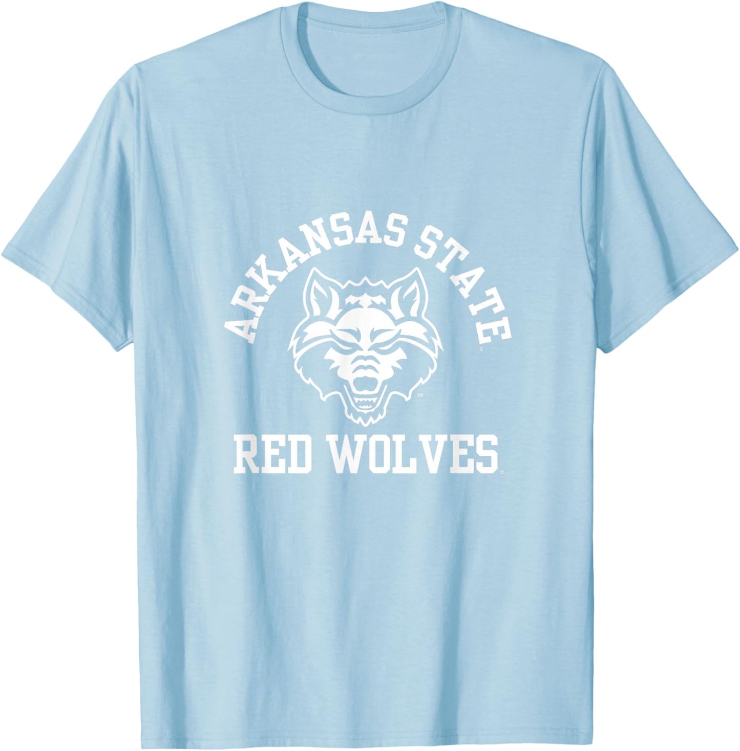 Arkansas State Wolves | Official NCAA Merch | OCAKS03 T-Shirt - T-Shirt | Light Blue