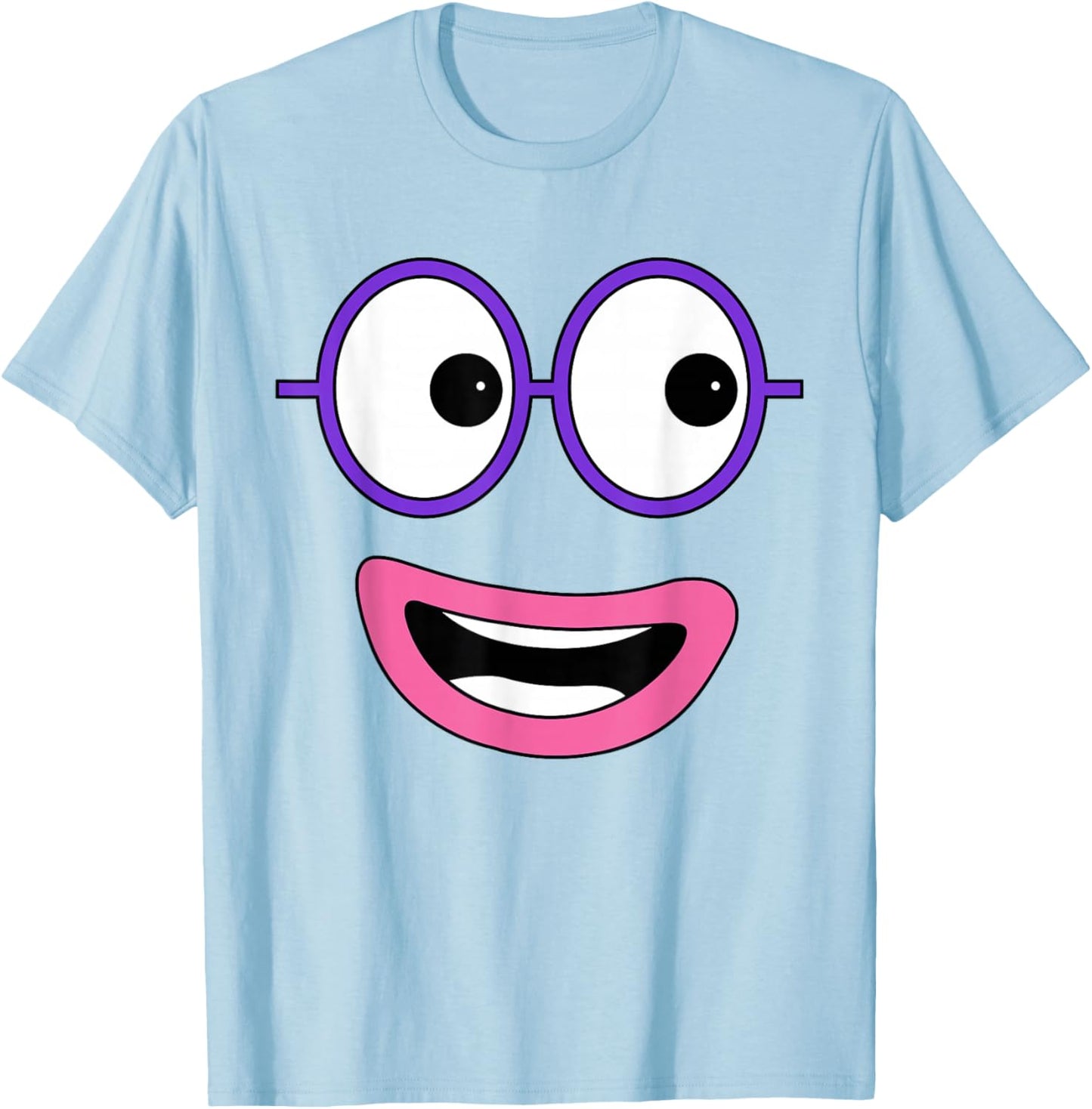 Number Halloween Costume Group Matching T-Shirt - T-Shirt | Light Blue