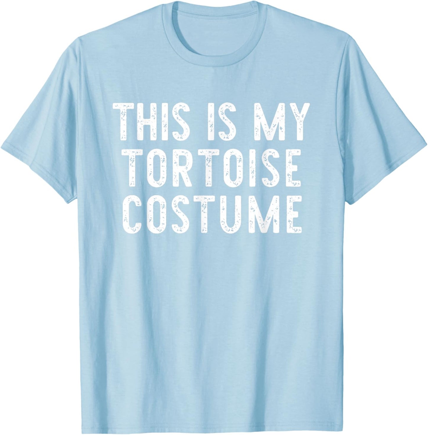 This Is My Tortoise Costume Halloween Simple Kids Adult T-Shirt - T-Shirt | Light Blue