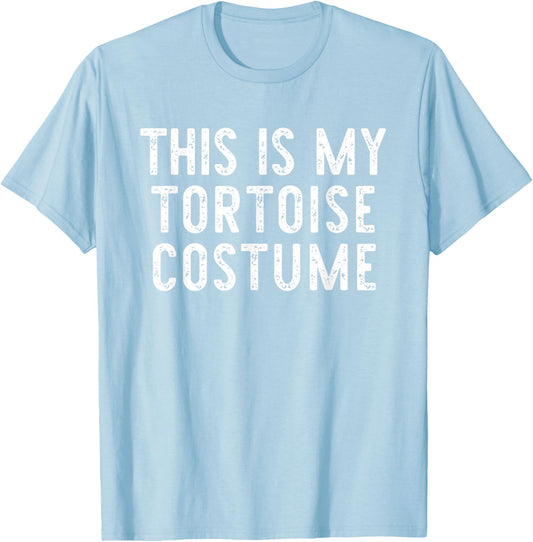This Is My Tortoise Costume Halloween Simple Kids Adult T-Shirt - T-Shirt | Light Blue