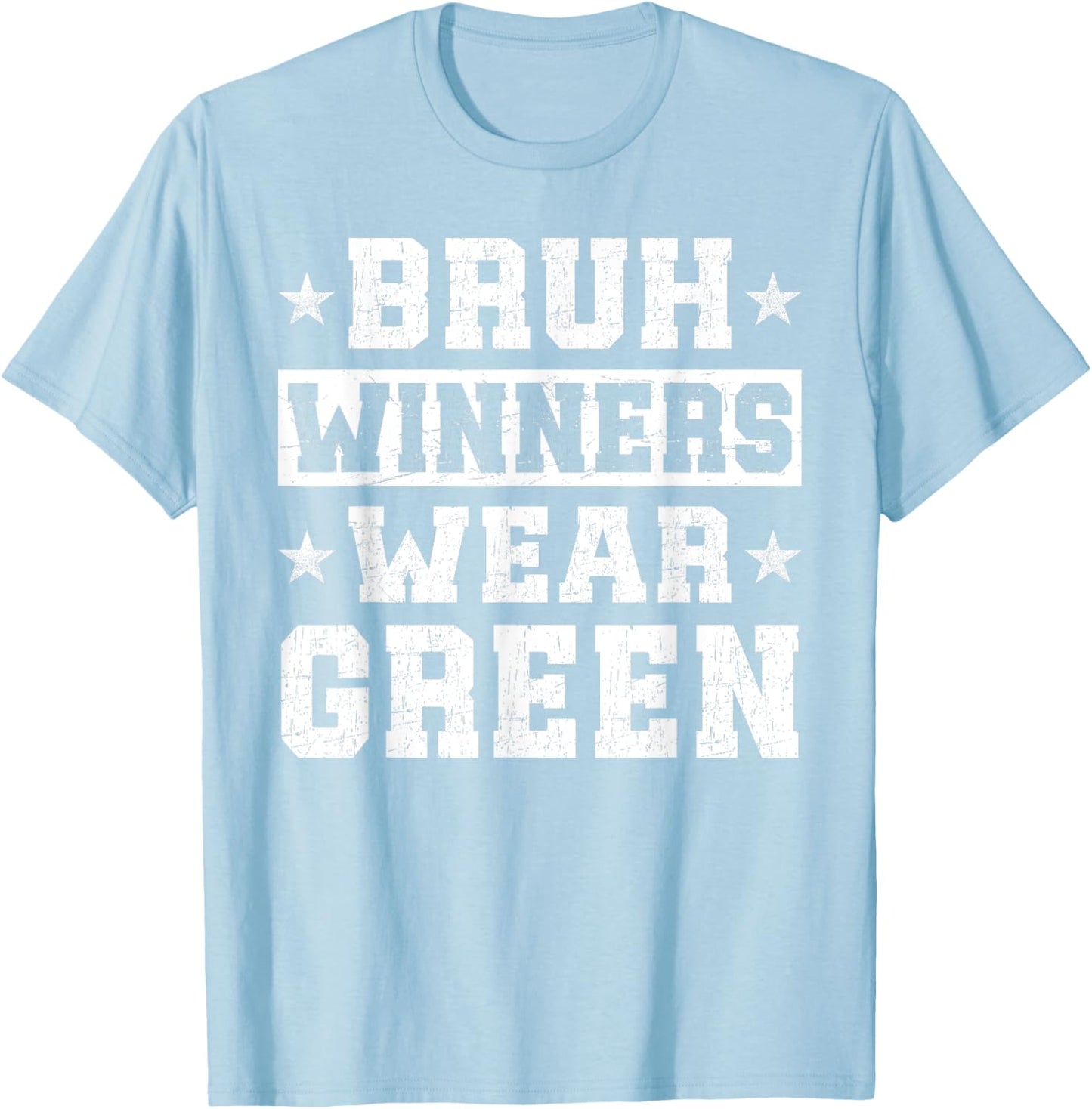 Spirit Week Winners Wear Green Camp Team Game Color Sports T-Shirt - T-Shirt | Light Blue