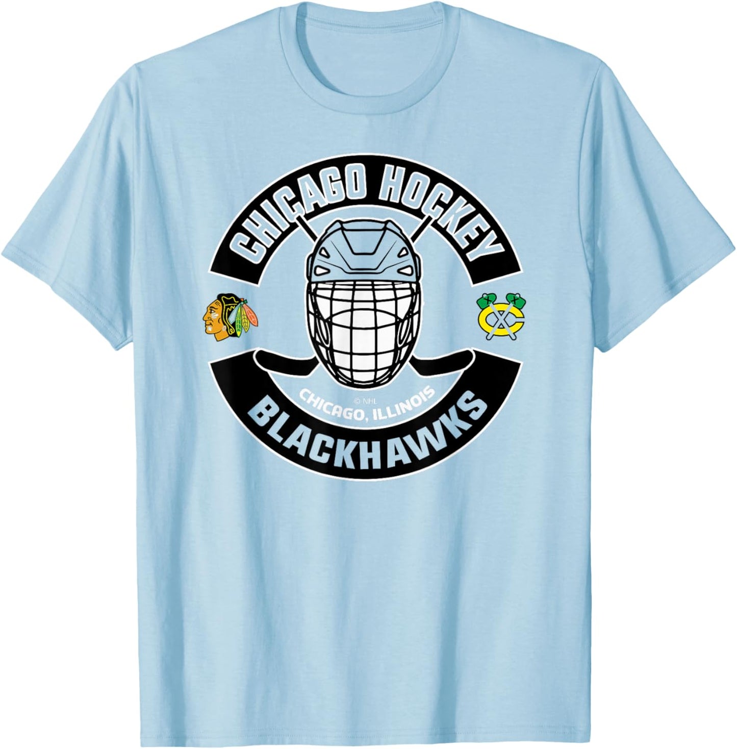 Mask Red Officially Licensed T-Shirt - T-Shirt | Light Blue