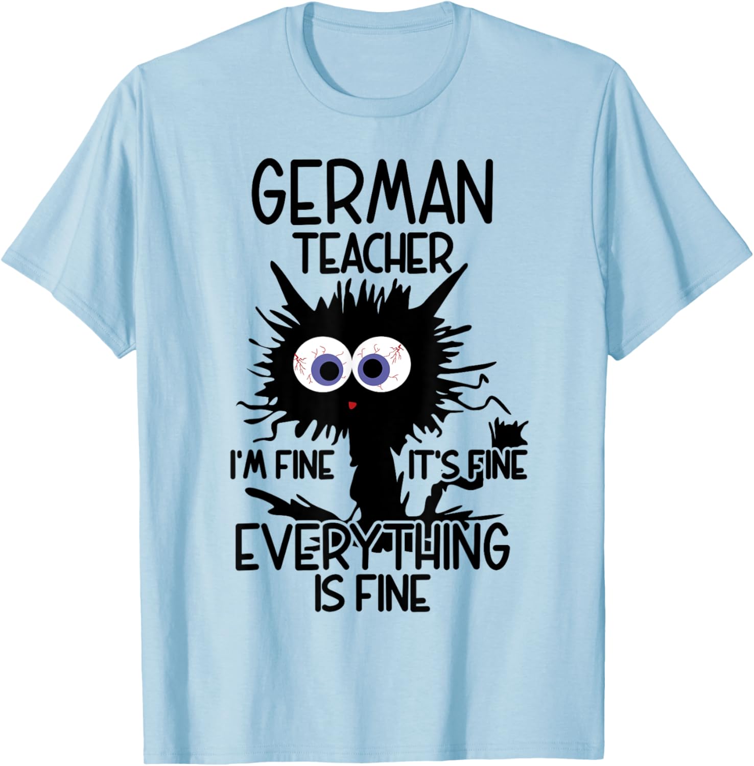 German Teacher Appreciation Merch T-Shirt - T-Shirt | Light Blue