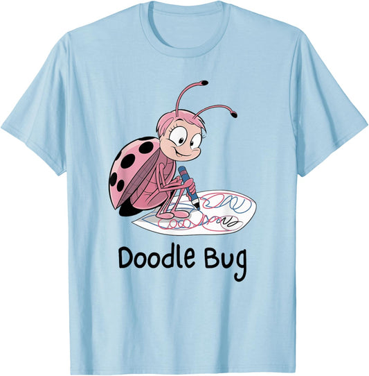 Doodle Bug T-Shirt - T-Shirt | Light Blue