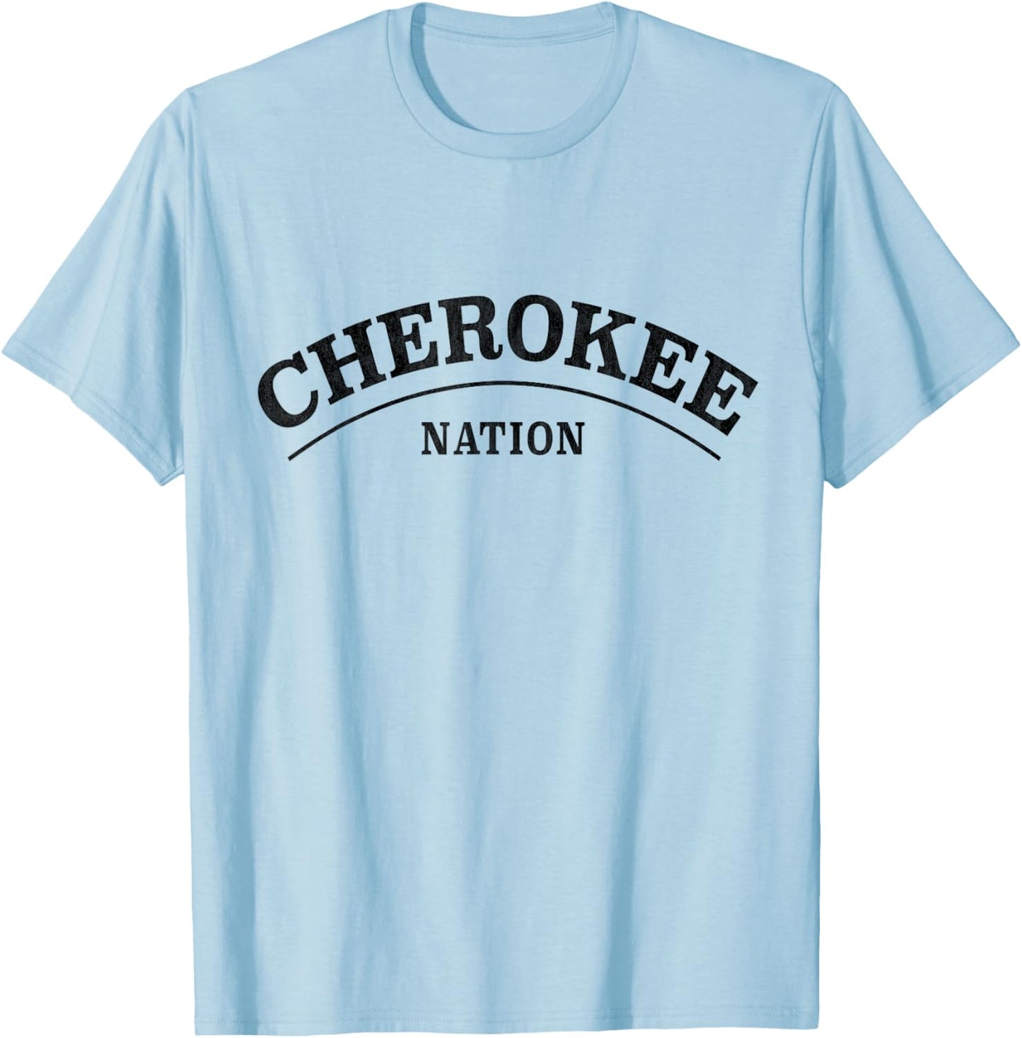 Cherokee Nation | Cherokee Tribe Standard T-Shirt - T-Shirt | Light Blue
