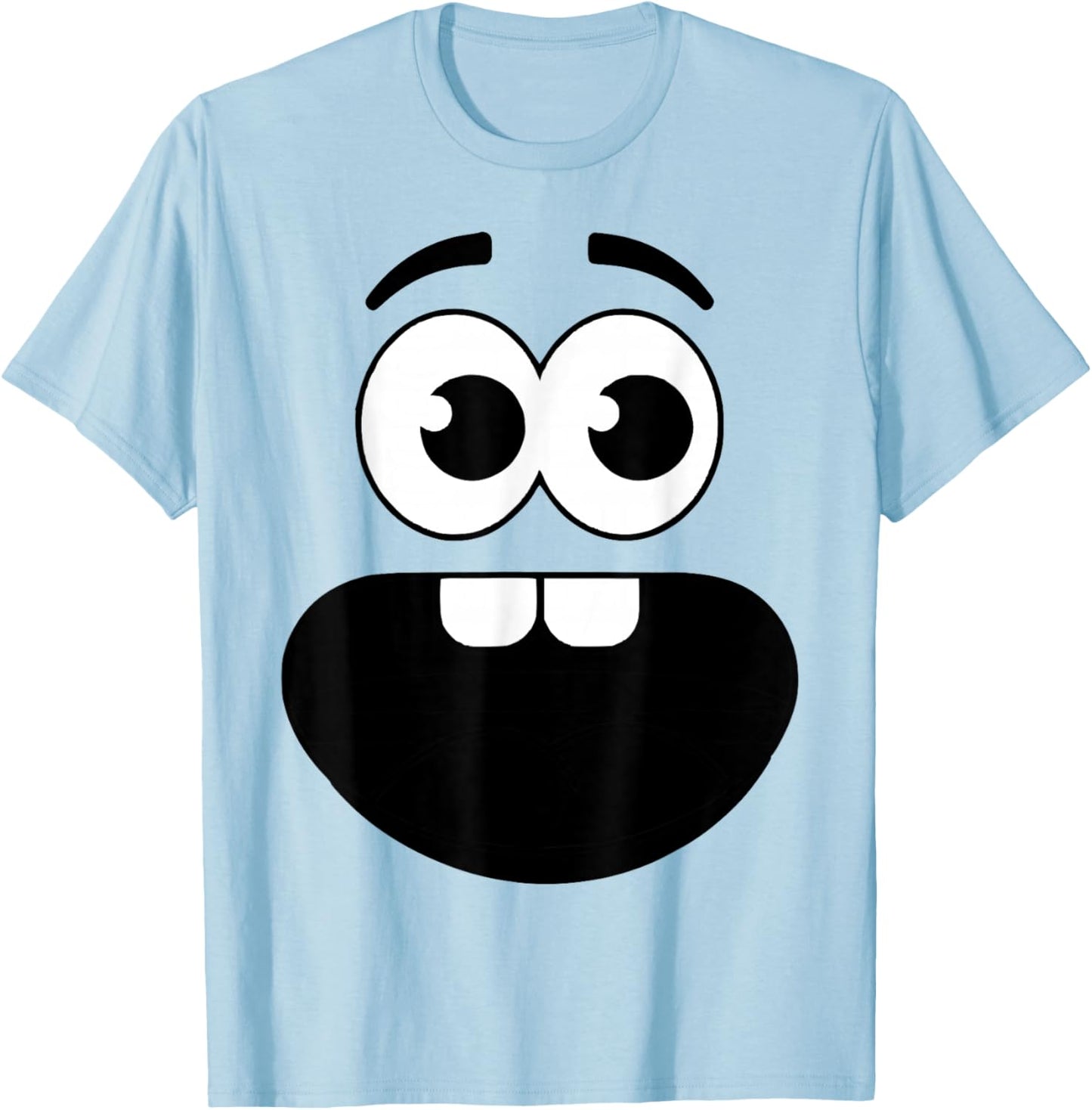 Creepy Carrots Face Teacher Halloween costume Matching T-Shirt - T-Shirt | Light Blue