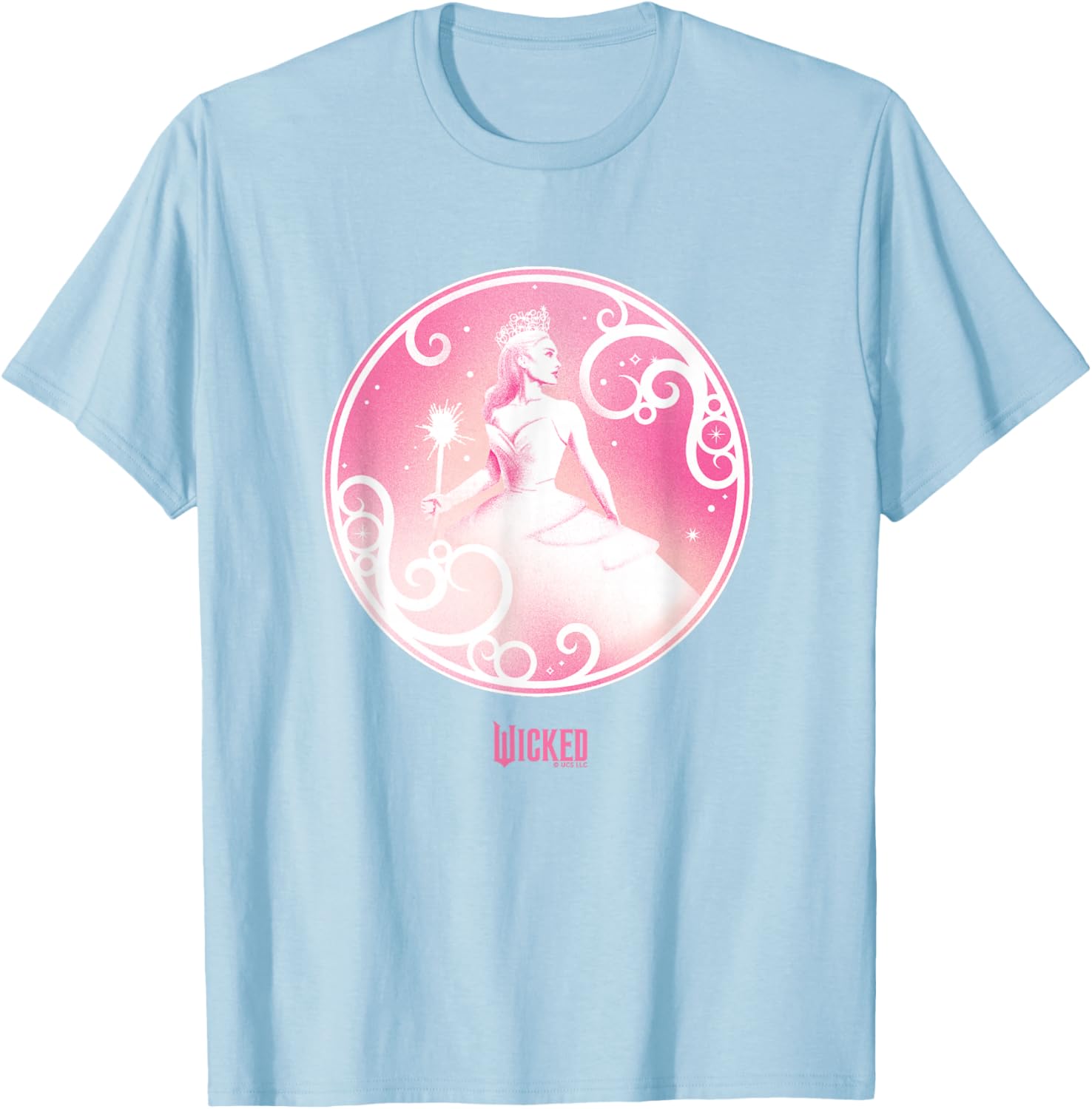 Wicked Glinda Tonal T-Shirt - T-Shirt | Light Blue