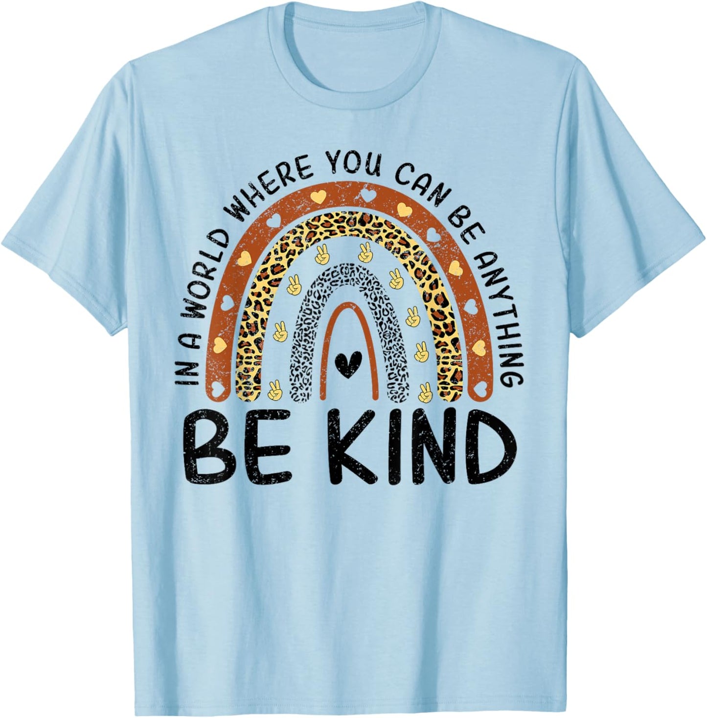 Unity Day Orange Anti Bullying World Kindness Day Kind T-Shirt - T-Shirt | Light Blue