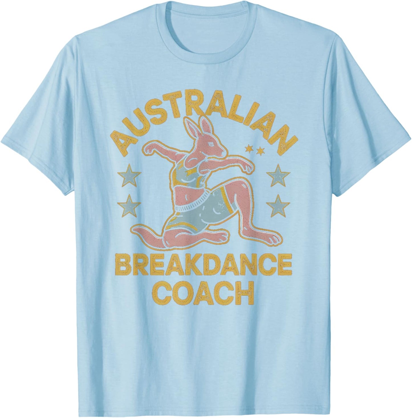 Australian Breakdancing Costume Coach Break Dancer Halloween T-Shirt - T-Shirt | Light Blue