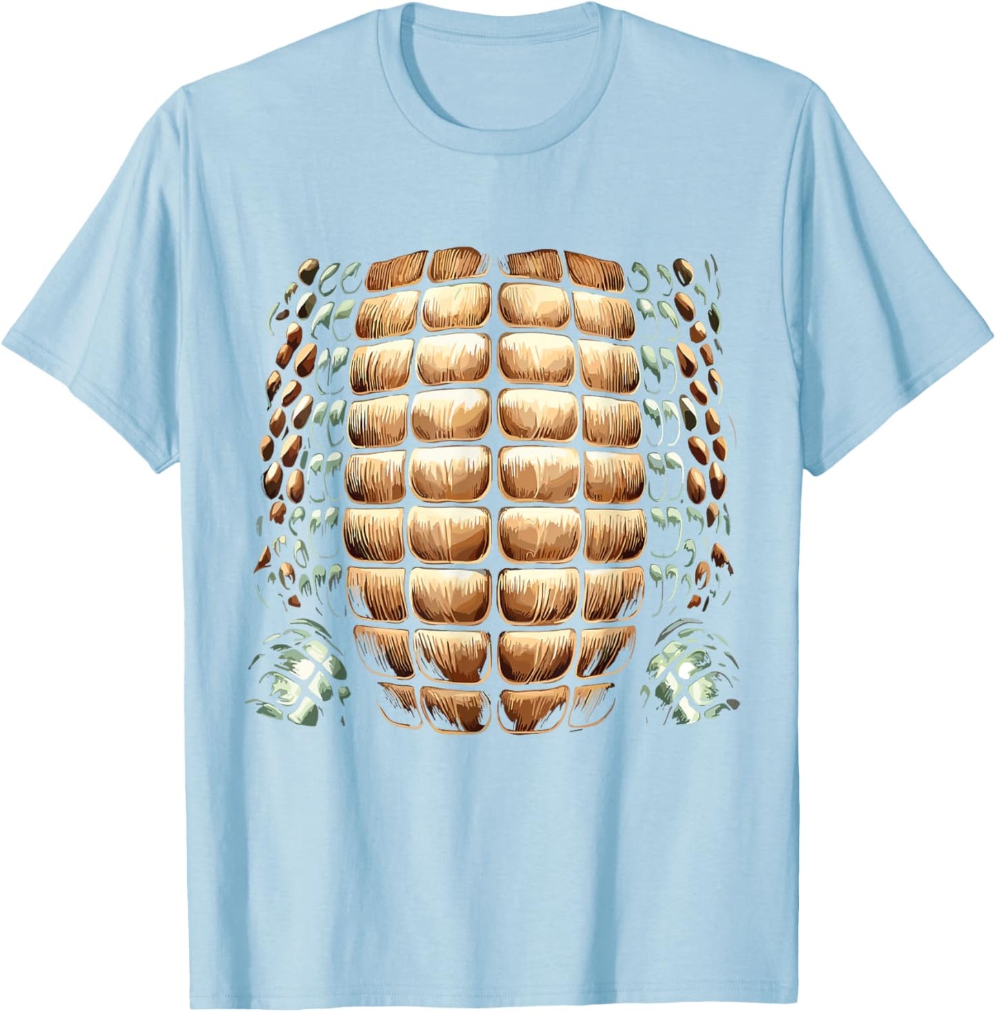 Funny Crocodile Costume Men Women Kids Lazy Halloween T-Shirt - T-Shirt | Light Blue
