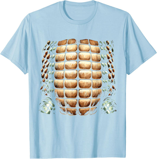 Funny Crocodile Costume Men Women Kids Lazy Halloween T-Shirt - T-Shirt | Light Blue