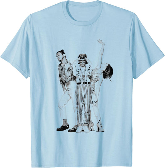 Deee-Lite Group Photo By Simon Fowler T-Shirt - T-Shirt | Light Blue
