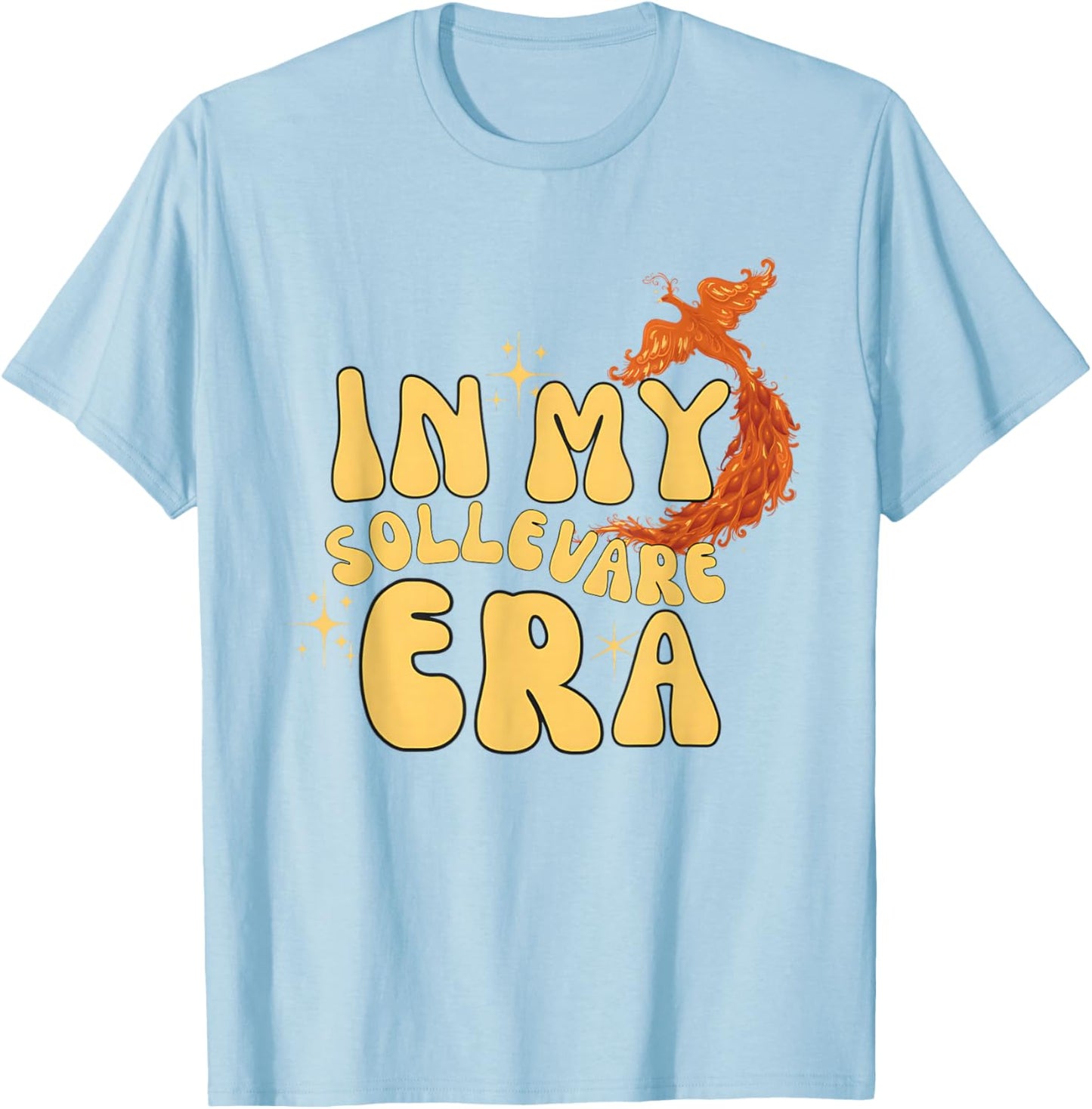 In My SOLLEVARE House of Upliftin Era RCA Givers School T-Shirt - T-Shirt | Light Blue