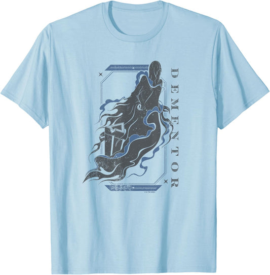 Harry Potter The Azkaban Dementor T-Shirt - T-Shirt | Light Blue