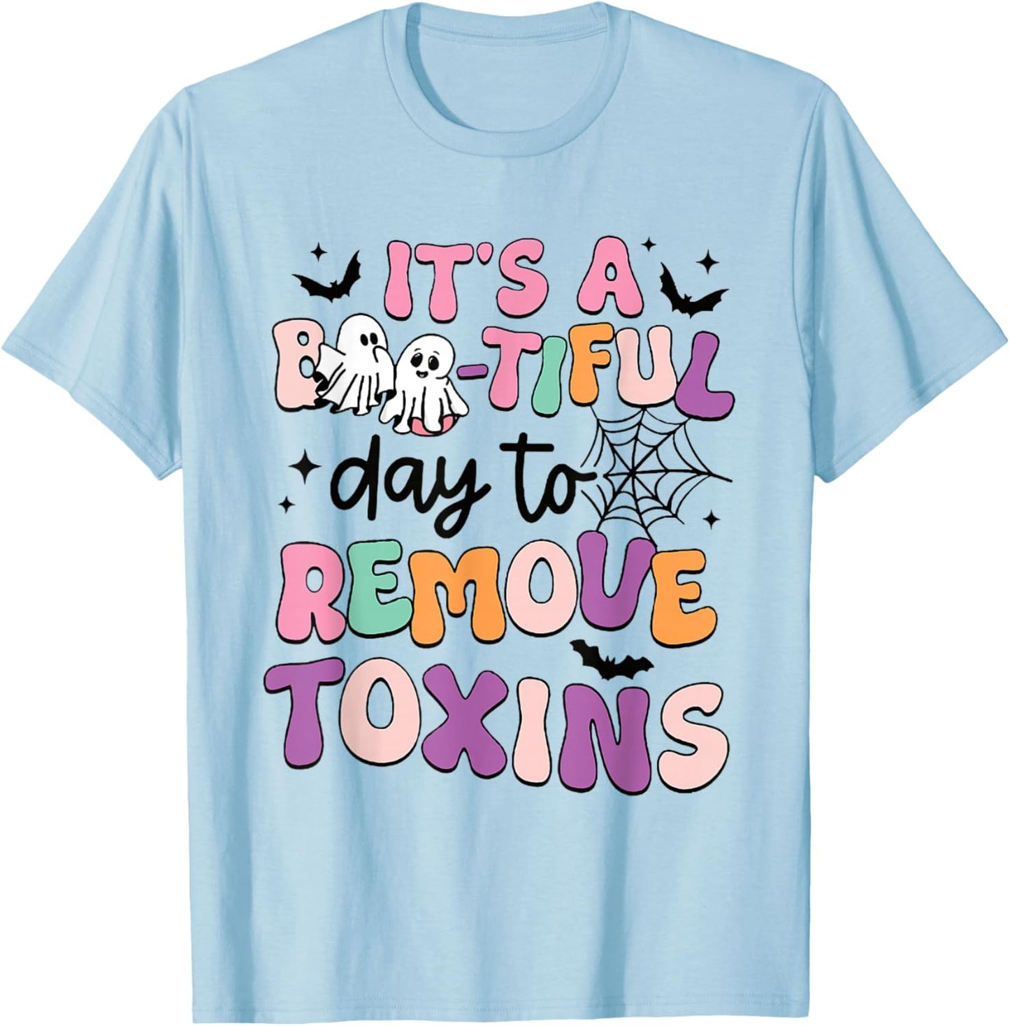 Dialysis Nurse Halloween Remove Toxin Kidney Dialysis Tech T-Shirt - T-Shirt | Light Blue