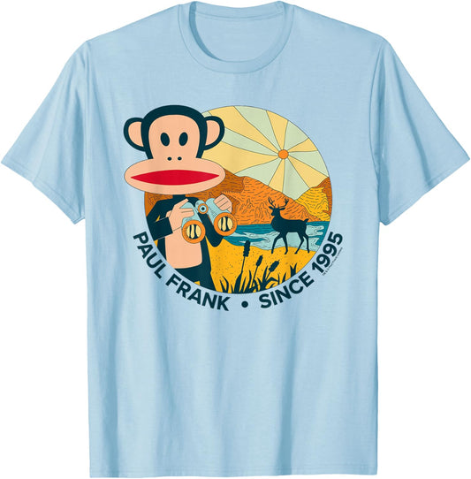 Paul Frank Nature Julius The Monkey Since 1995 T-Shirt - T-Shirt | Light Blue
