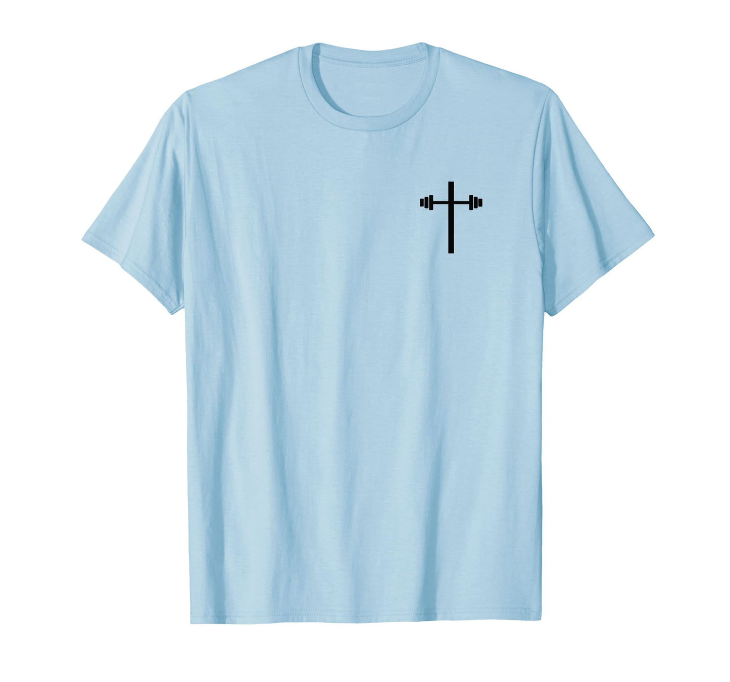 Cross Gym Workout Dumbbell Christian T-Shirt