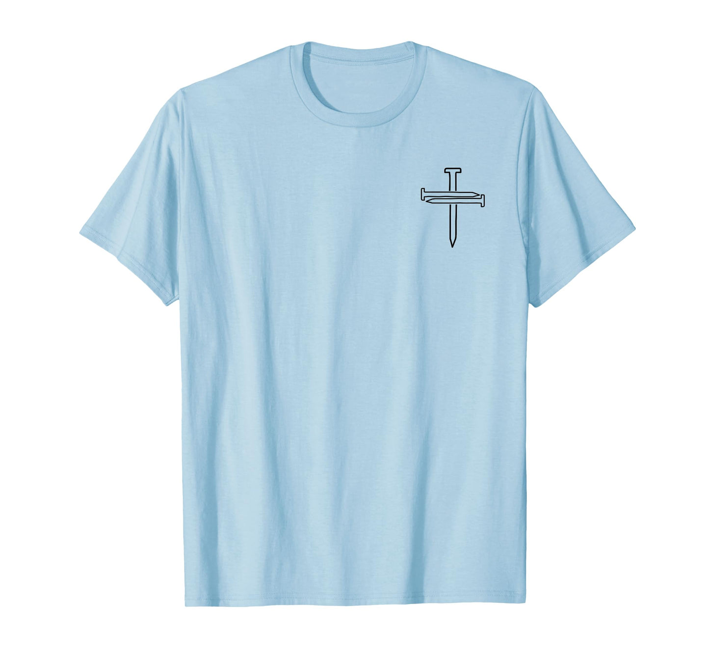 three Nails Cross Christian Apparel & Home Decor T-Shirt