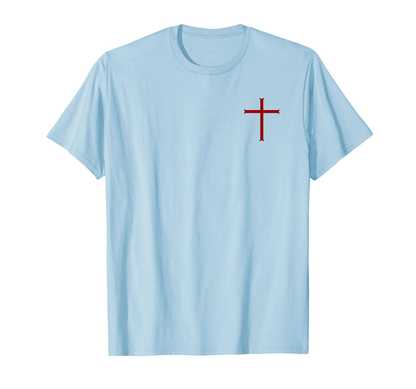 Knights Templar Oath - Christian Cross T-Shirt
