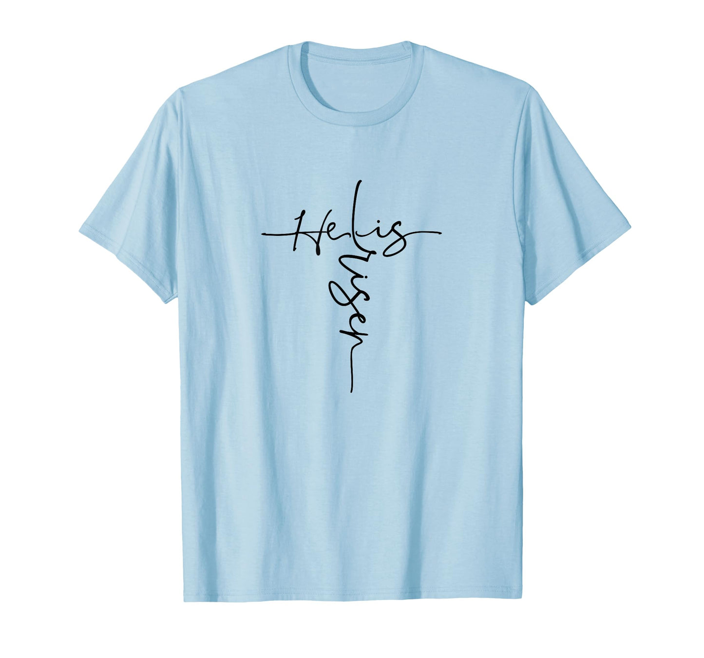 Easter | He is Risen Cross | Christian Apparel for Women T-Shirt