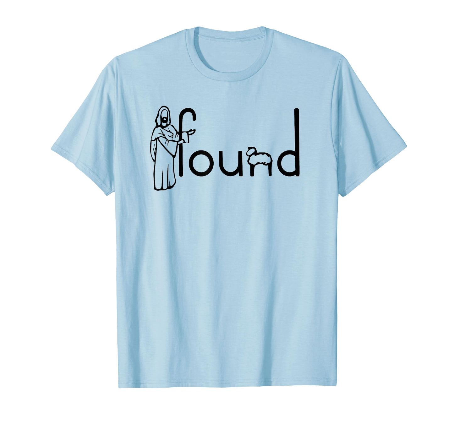 Jesus Sheep Funny Christian Faith Tshirt Gift Women Men Kids T-Shirt