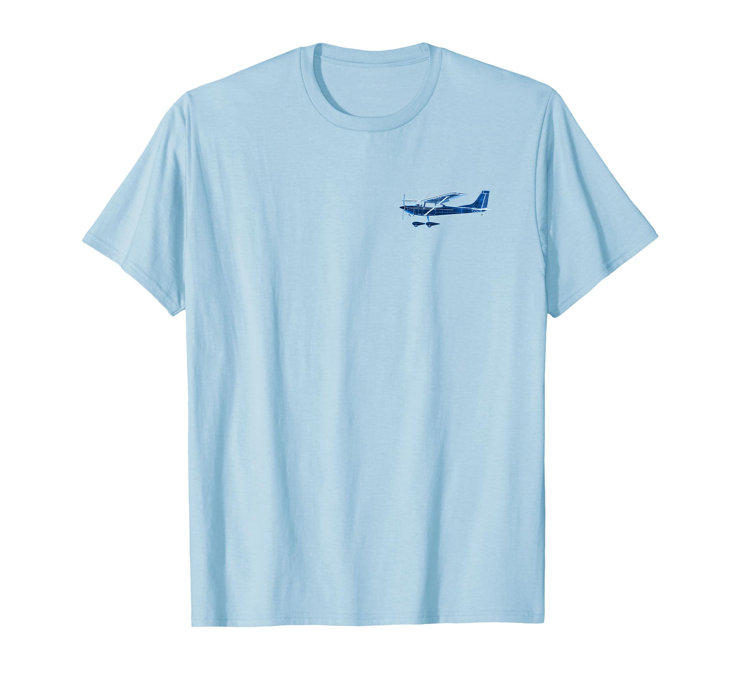 Pilot C172 Flying Airplane Mode On (2-Sided) T-Shirt