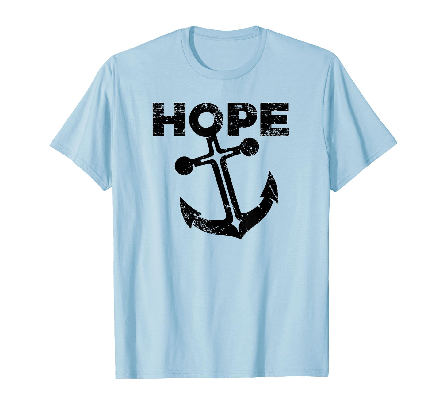 Hope Anchor - Christian Cross T Shirt T-Shirt