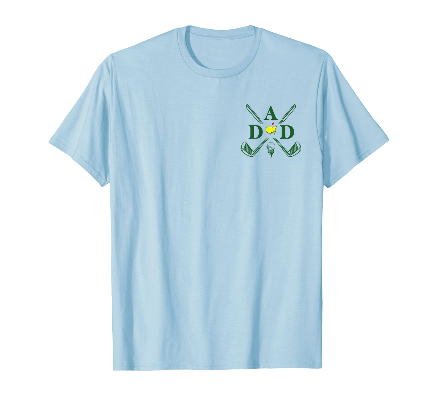 Funny Par Dad Golf Matching Golfing Quote Party Pocket T-Shirt