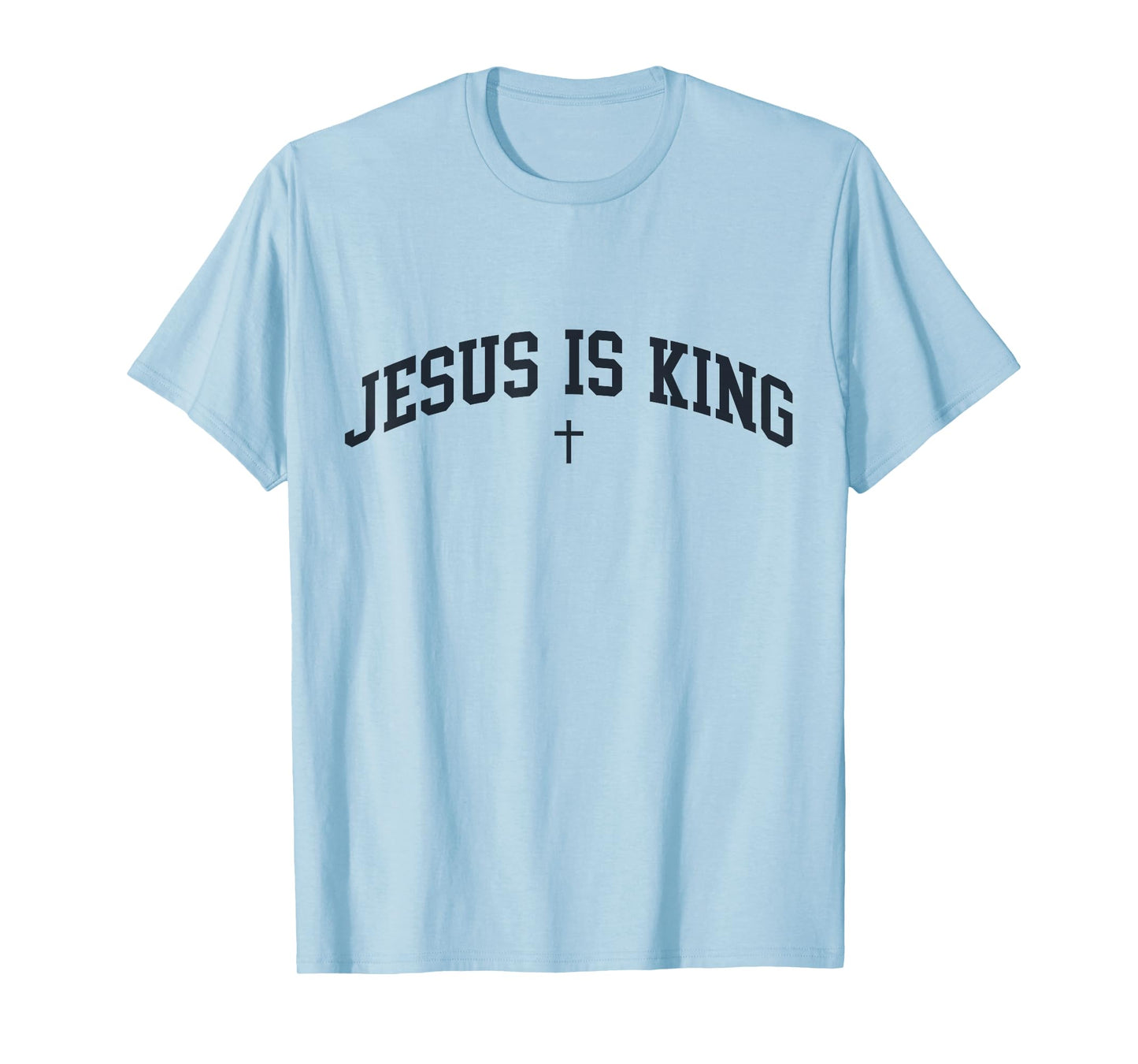 Jesus is King Trendy Preppy Aesthetic Christian Bible T-Shirt