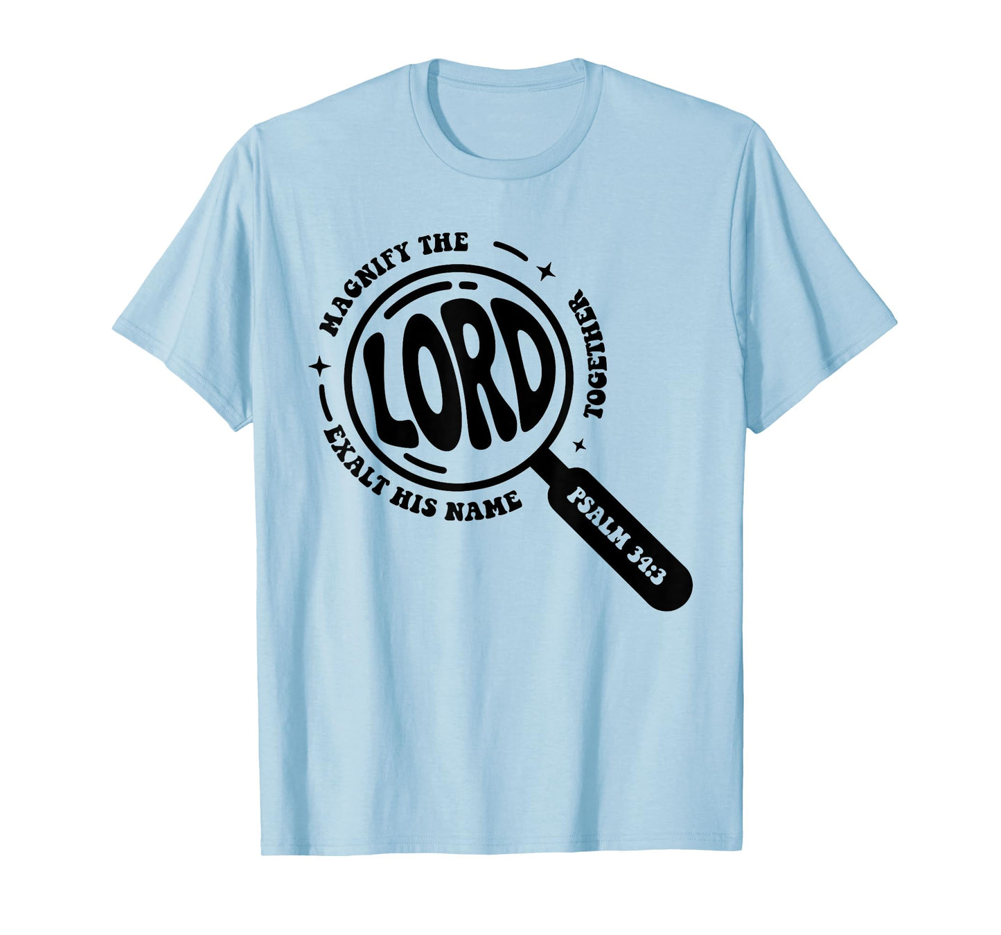 Magnify The Lord Bible Verse Magnified VBS 2025 Summer Camp T-Shirt