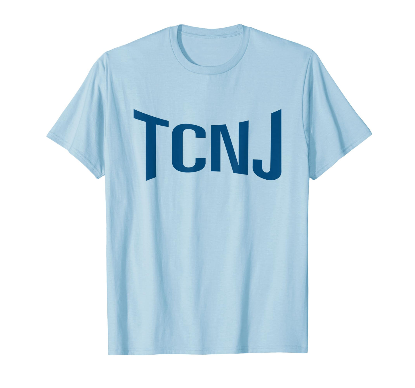 TCNJ The College of New Jersey Lions Text Logo T-Shirt
