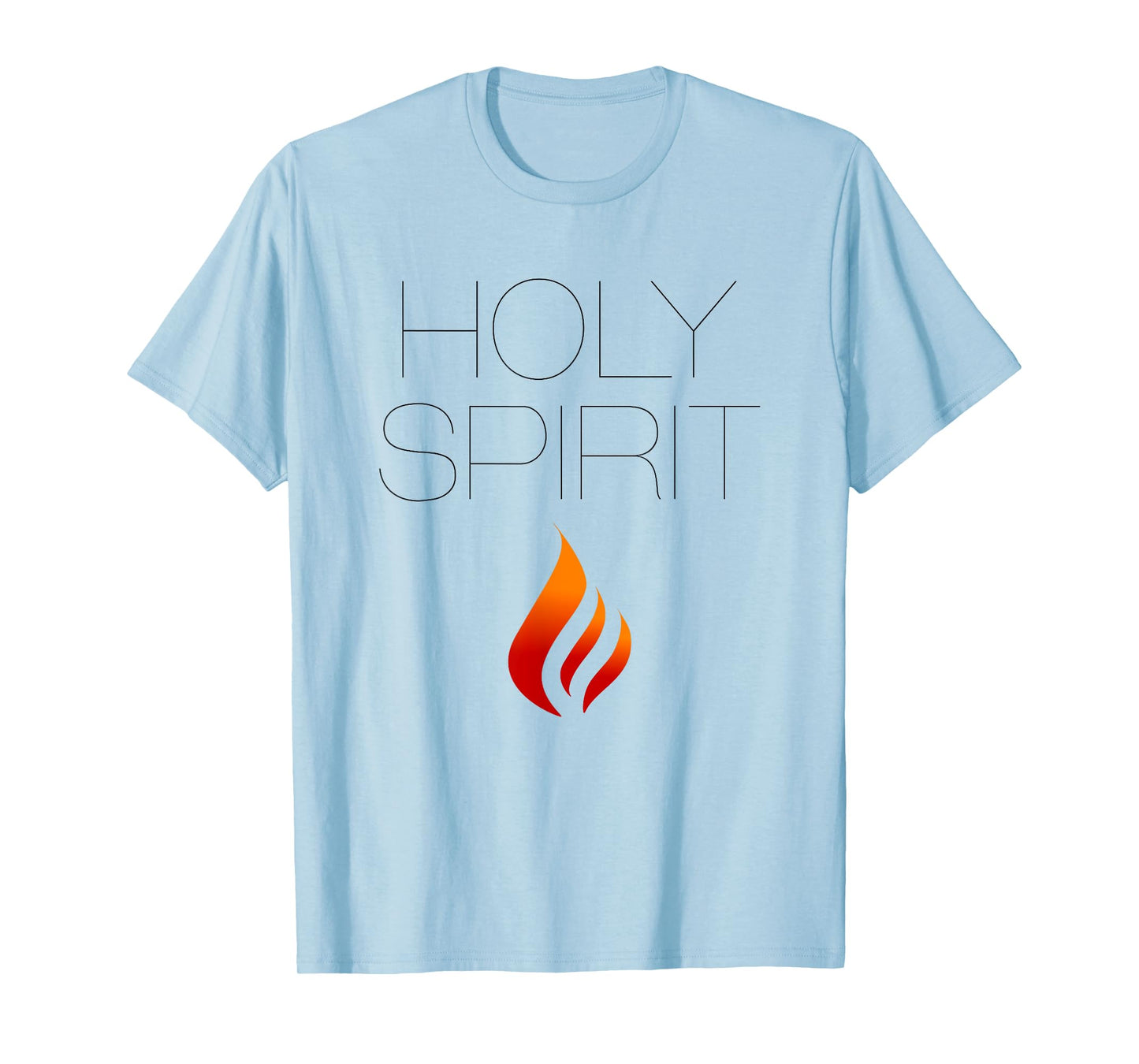 Holy Spirit with Fire (Christian T-Shirt) T-Shirt