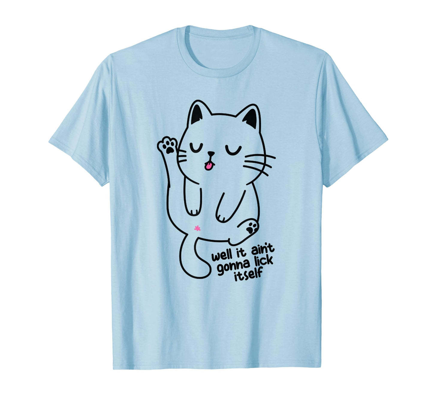 Funny Kitty Butthole Cat Butthole Cat Lover Gifts Men Women T-Shirt