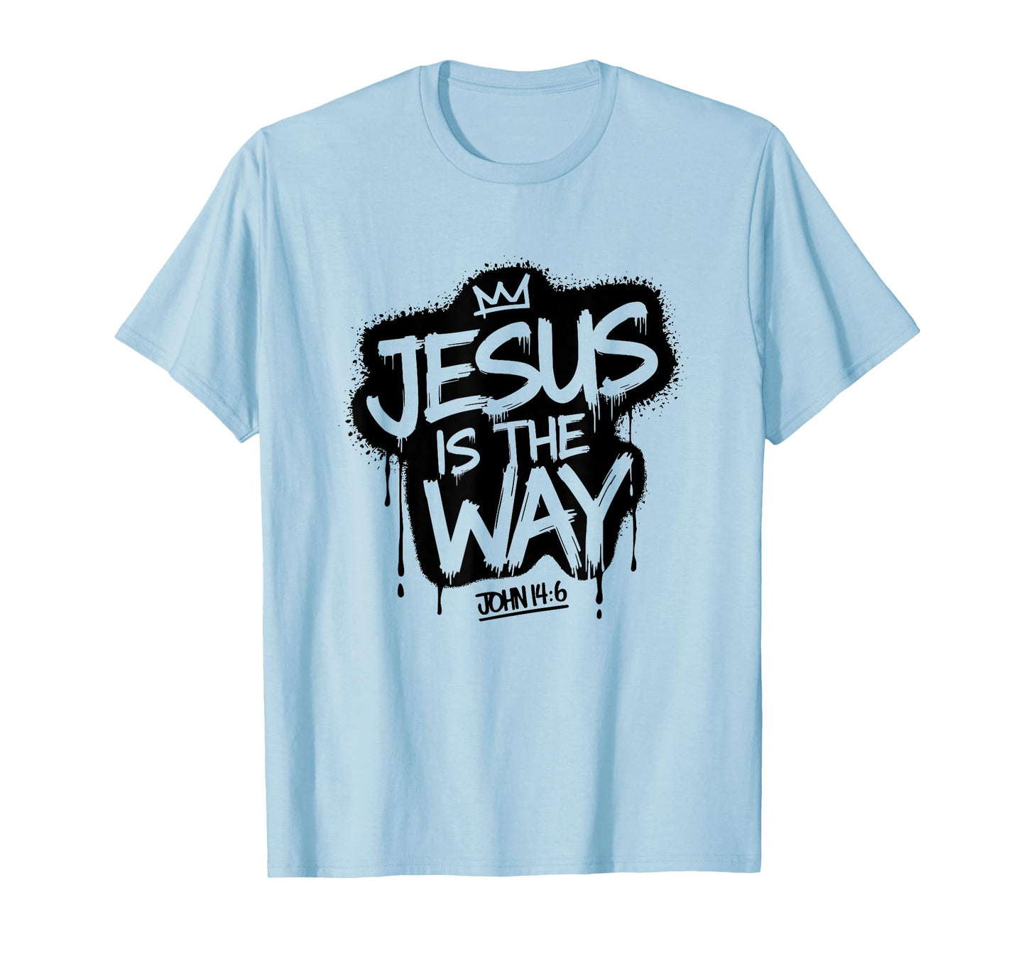 Jesus Is The Way John 14:6 Christian Graffiti T-Shirt