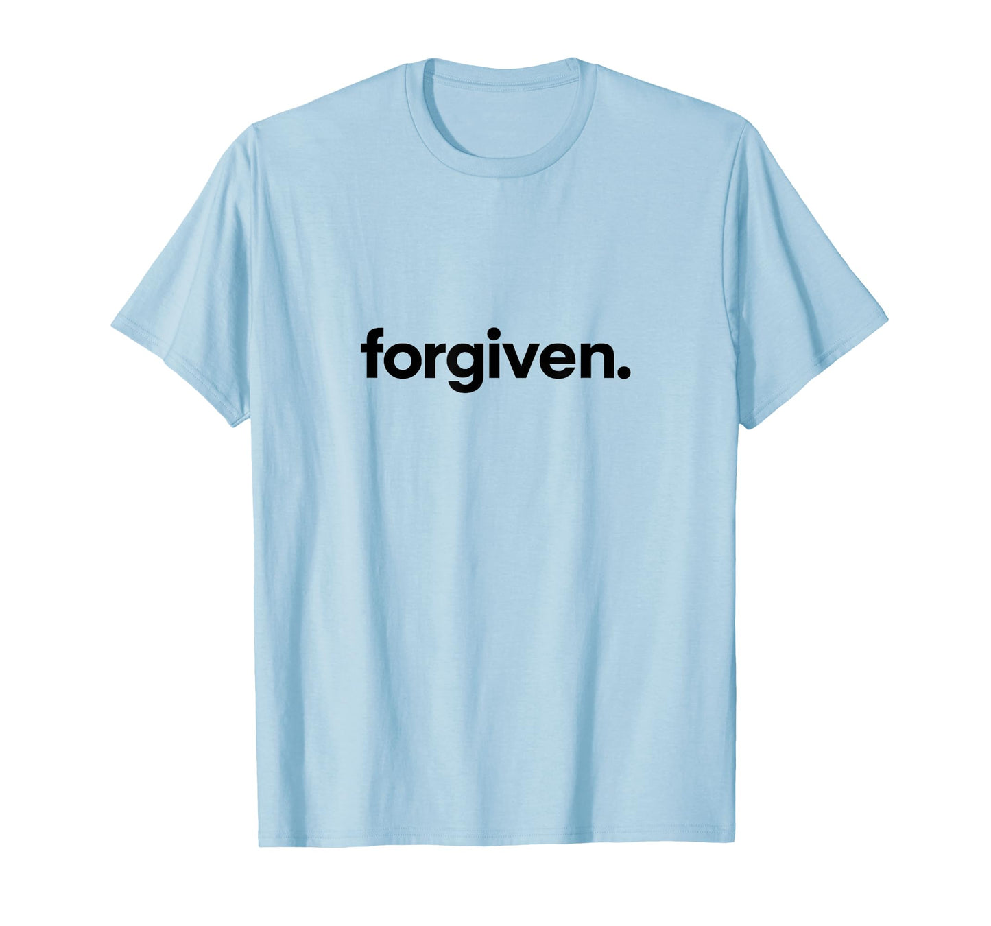 Forgiven Bold Modern Christian Minimal Design | Religious T-Shirt