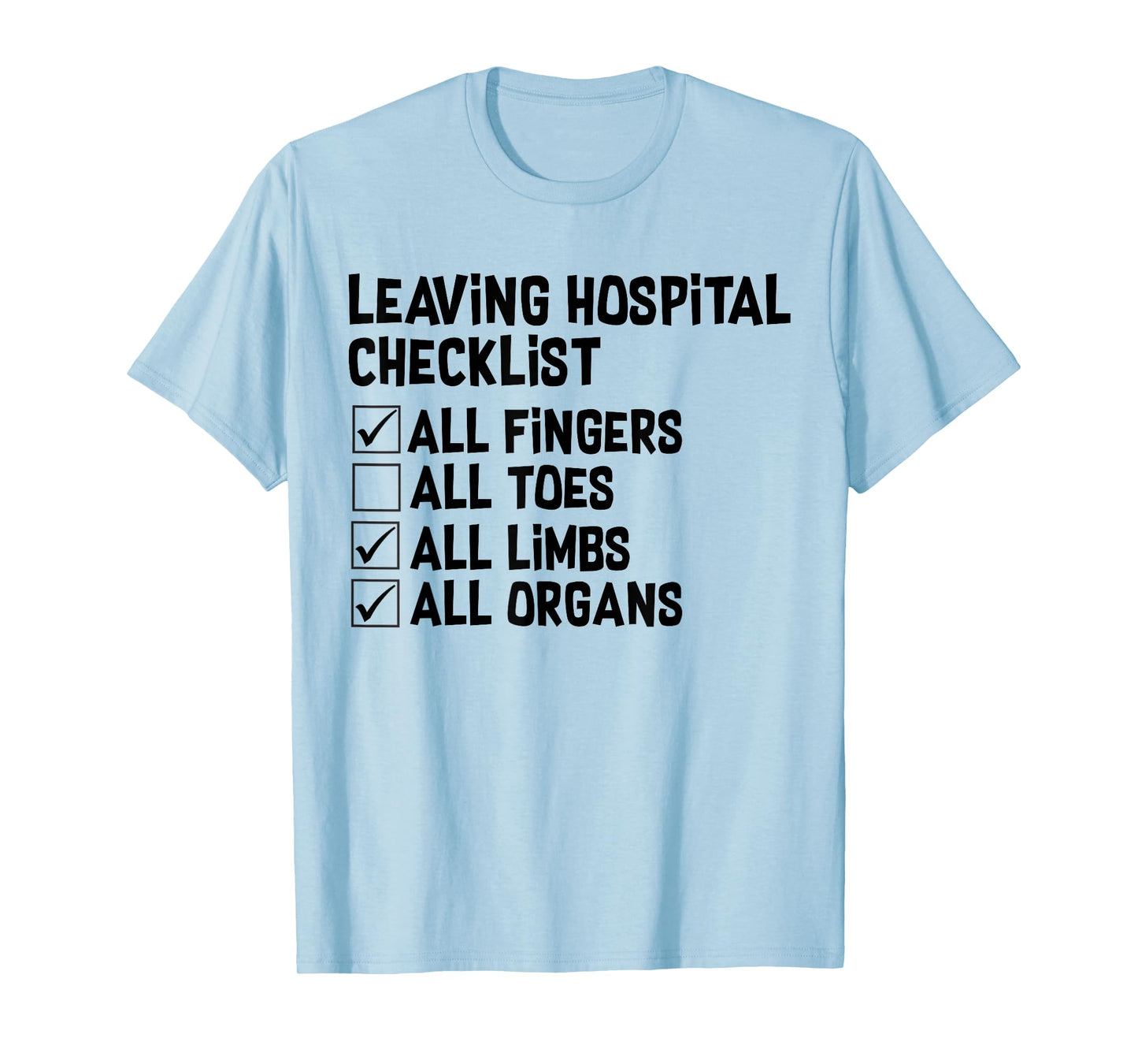 Toe Amputee Funny Humor Prosthetic Amputation T-Shirt