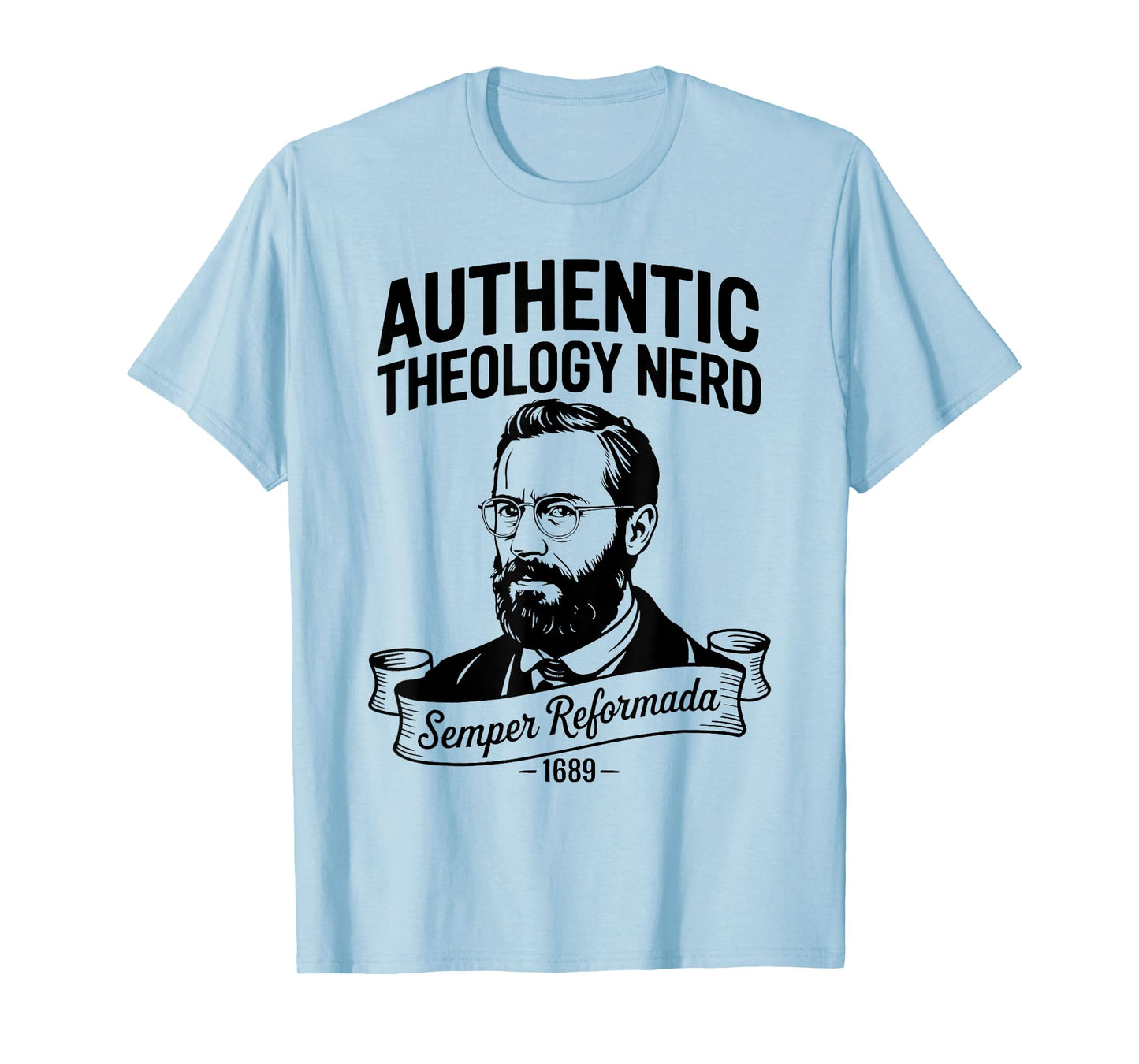 Theology Nerd 1689 Reformed Christian Seminary T-Shirt